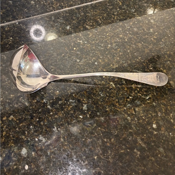 1847 Roger’s Brothers Silver Plated 13” Ladle Embossed “R” - Picture 1 of 5